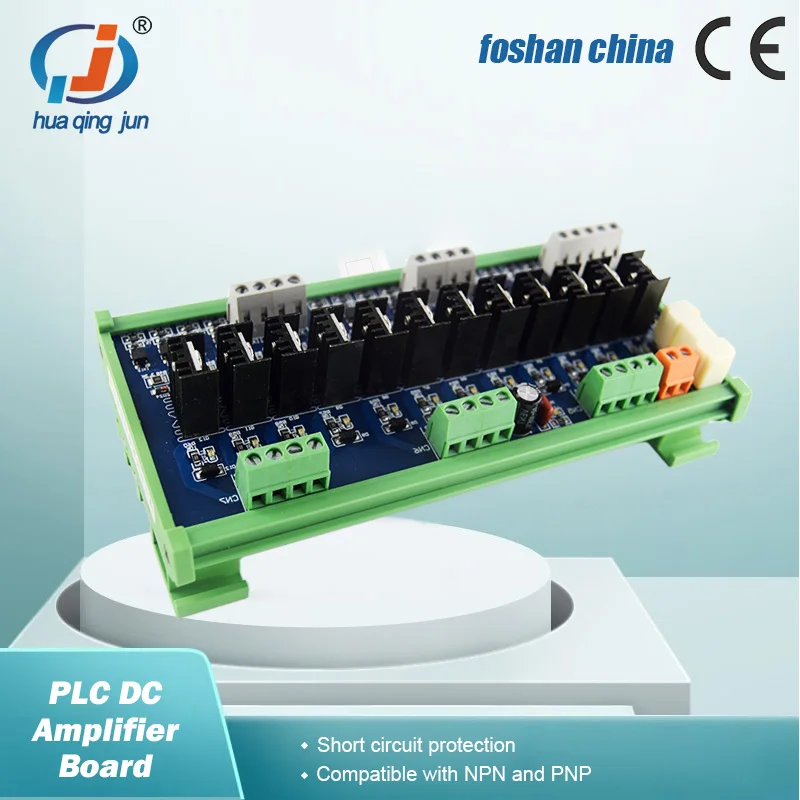 

Chingjun 12-канальный ПЛК, плата усилителя постоянного тока, изоляция MOSFIT, выход PNP QJ-12JG-DC, модуль постоянного тока для ПЛК