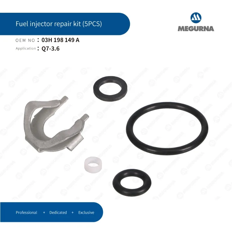 

03H198149 03H198149A Fuel Injector O-ring Seals Repair Kits For 3.6 AUDI Q7 VW ATLAS cc EOS Passat TOUAREG Skoda Porsche cayenne