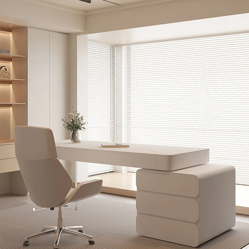 Modern Computer Office Desk Gaming Wooden Aesthetic Display Minimalist Office Desk Executive Display Tavolino Home Furniture