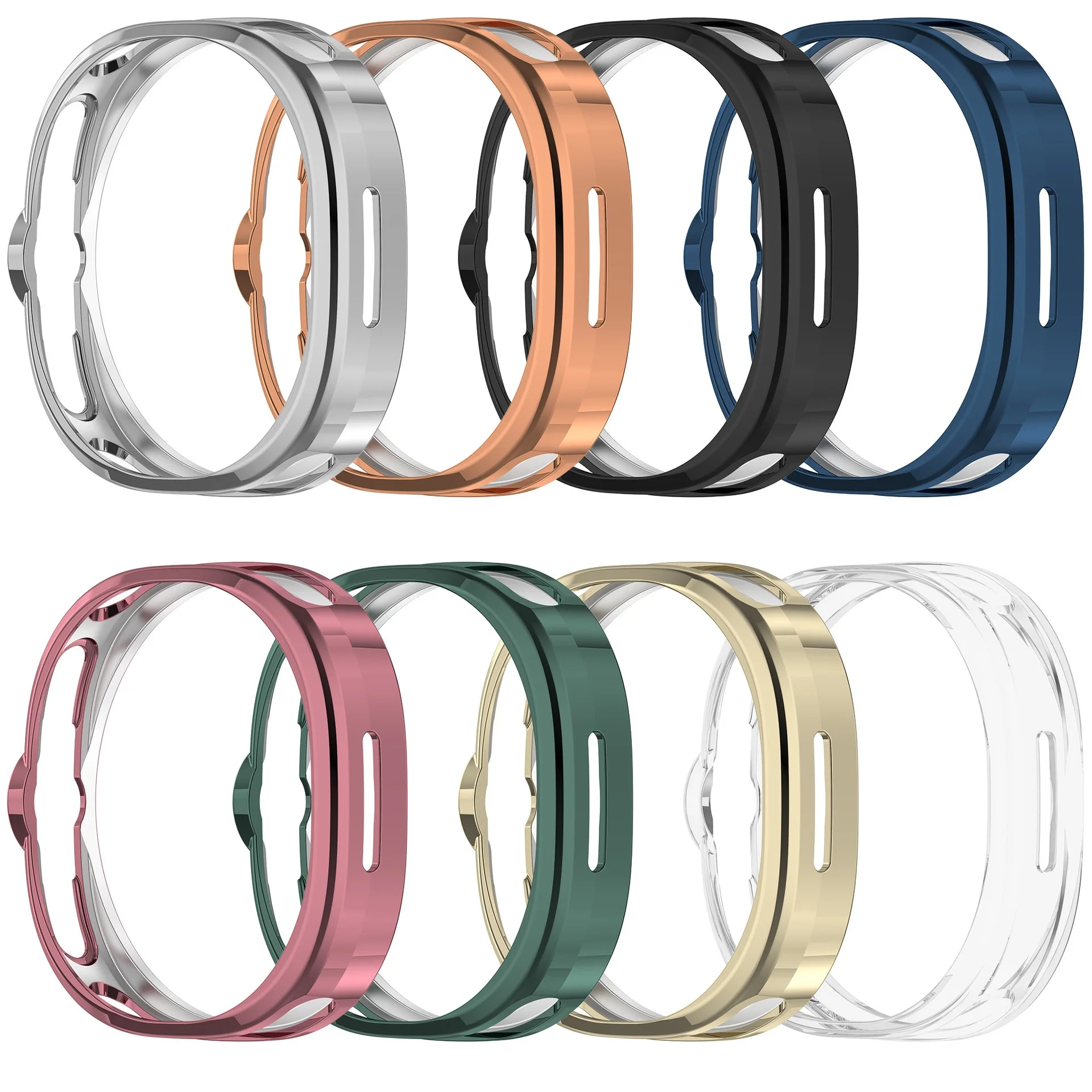 30 قطعة غطاء حماية للساعة الذكية لساعة سامسونج جالاكسي 8 الكلاسيكية 46 مللي متر حافظة إطار ممتص للصدمات من البولي يوريثان الناعم (ليست واقي الشاشة)