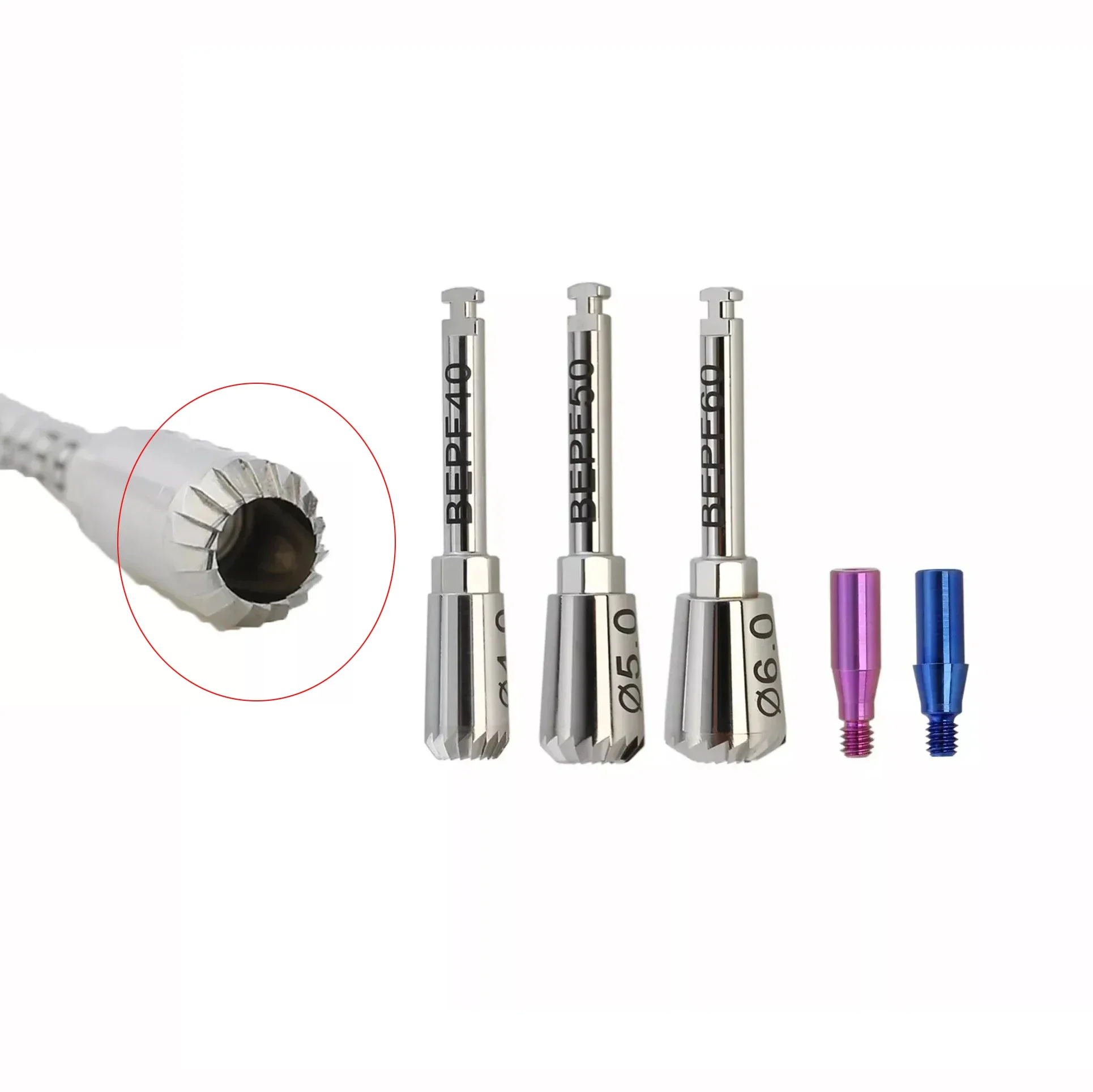 

Dental Implant Bone Profiler Guide Screw Surgical Instrument Hiossen OSSTEM Fit 4.0/5.0/6.0