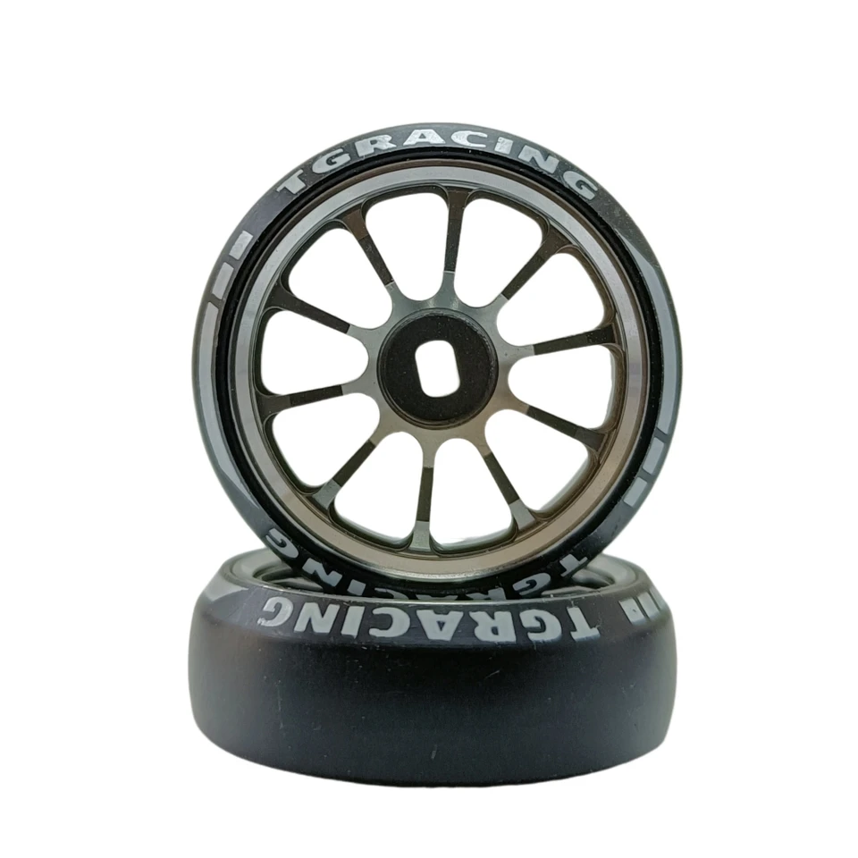 TG Racing 1/24 1/28 ミニッツ AWD CNC メタルホイール ドリフトタイヤ