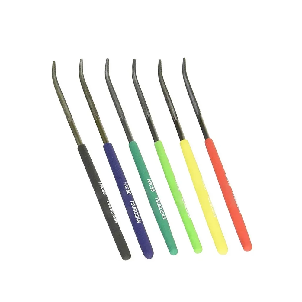 

Original 6PCS Tools Hardness Tester Checker File HRC40-HRC65 Set tool black box /lot
