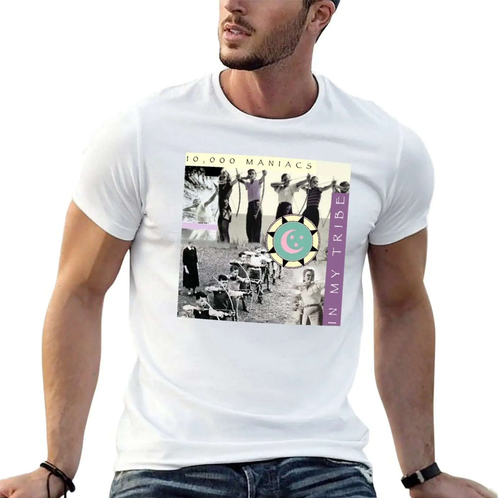 

In My Tribe T-Shirt t shirt for man black cotton t-shirt plain for man package men t shirt cotton 100% T-shirt