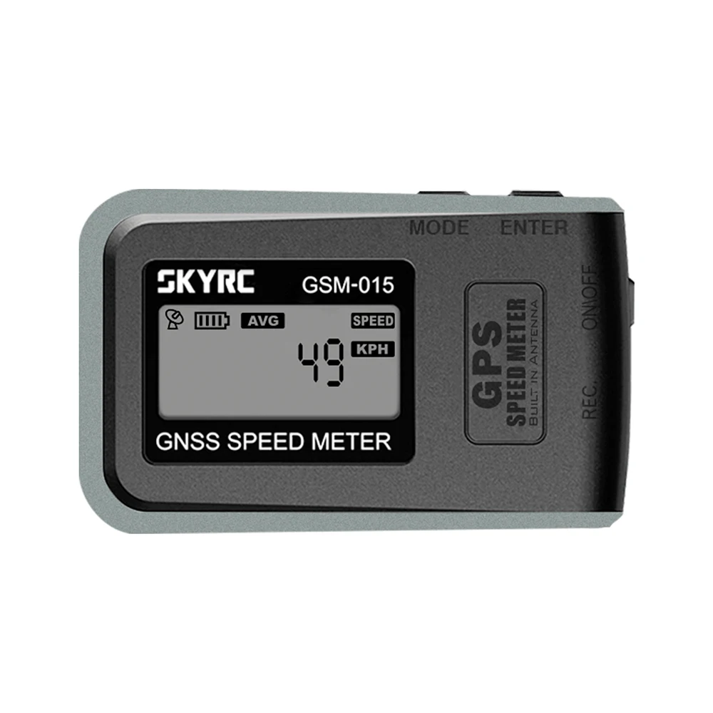 SKYRC GSM-015 GPS GNSS Speed Meter Altimeter for RC Car Plane Quadcopter SK-500024 for RC Racing/Flying Casual Biking Driving