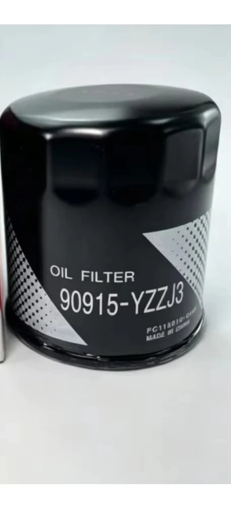 Genuine Oil Filter for Toyota Prado 27 2.8T Coaster Hiace Fortuner Hilux Crown 155 Engine Oil Filter 90915-YZZJ3