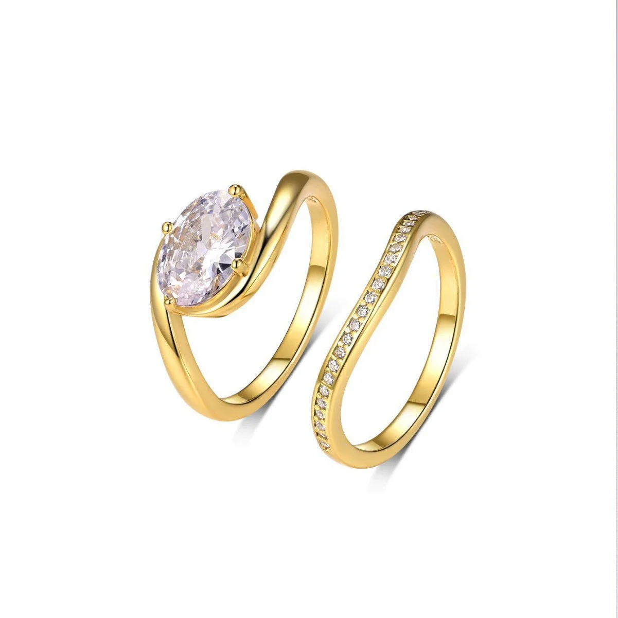 

Кольцо из стерлингового серебра 925 пробы с муассанитом, ювелирные изделия, изогнутый дизайн, элегантные украшения высокого класса для женщин