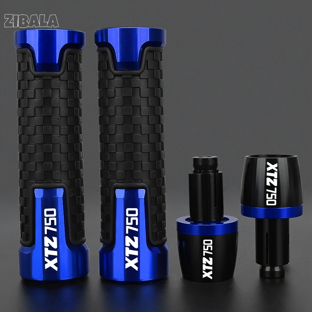 FOR Yamaha XTZ 750 XTZ750 SUPER TENERE 1989-1996 1995 Motorcycle Accessorie Handlebar Non-Slip Hand Grips Handle Bar End Cap