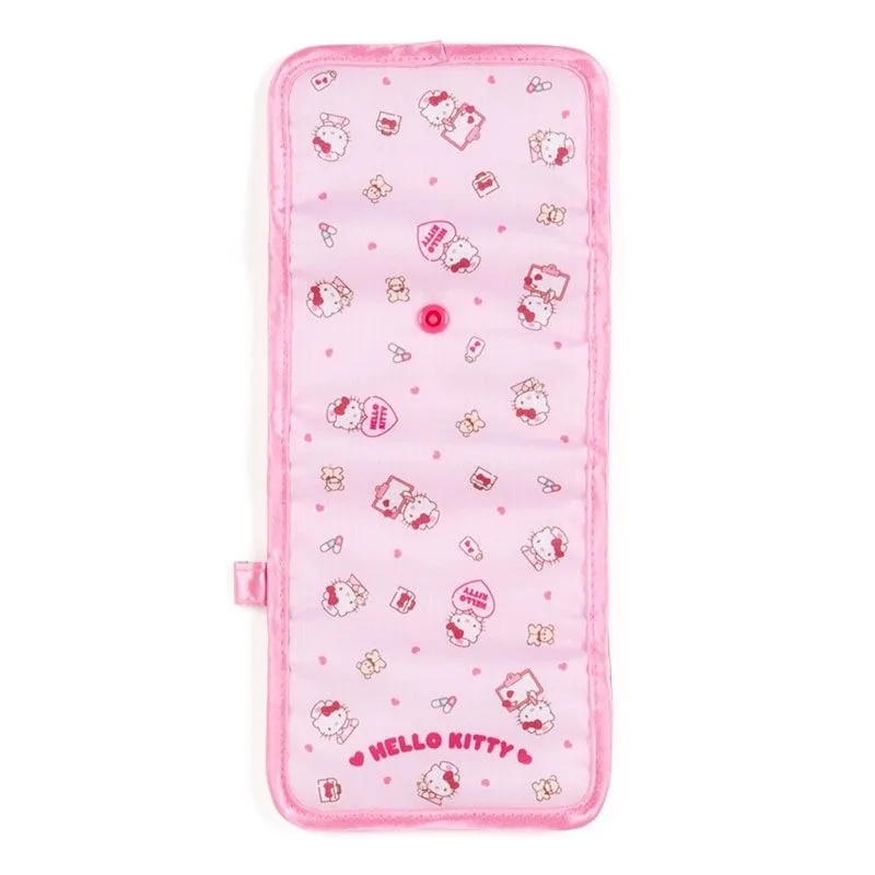 Sanrio Hello Kitty Anime Kawaii Card Storage Bag Cute Cartoon Kt Cat Folding Zipper Przenośna torba podróżna Modne prezenty dla dziewczynek