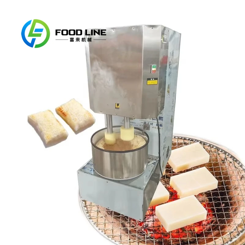 Good Quality 20Kg/Batch Garaetteok Mochi Processing Machine Electric Rice Cake Pounding Machine Niao Gao Maker
