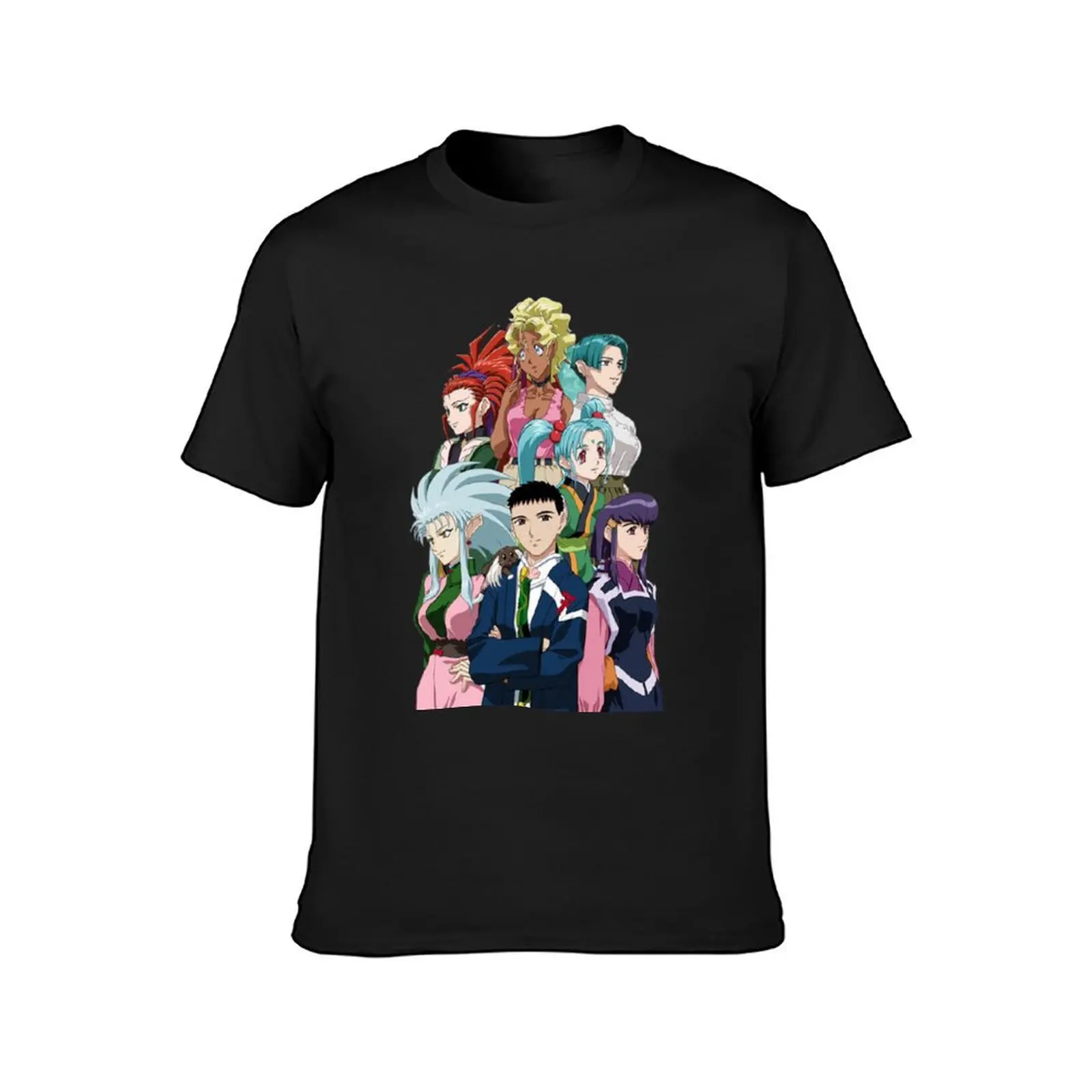 TENCHI MUYO! V T-Shirt customs design your own new edition blanks mens graphic t-shirts anime