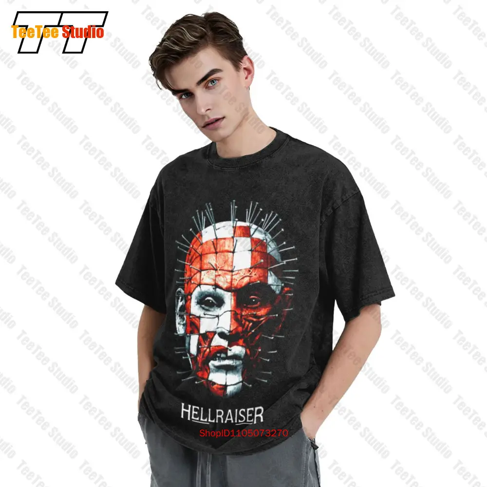 تي شيرت Hellraiser Vintage كبير الحجم EPKA