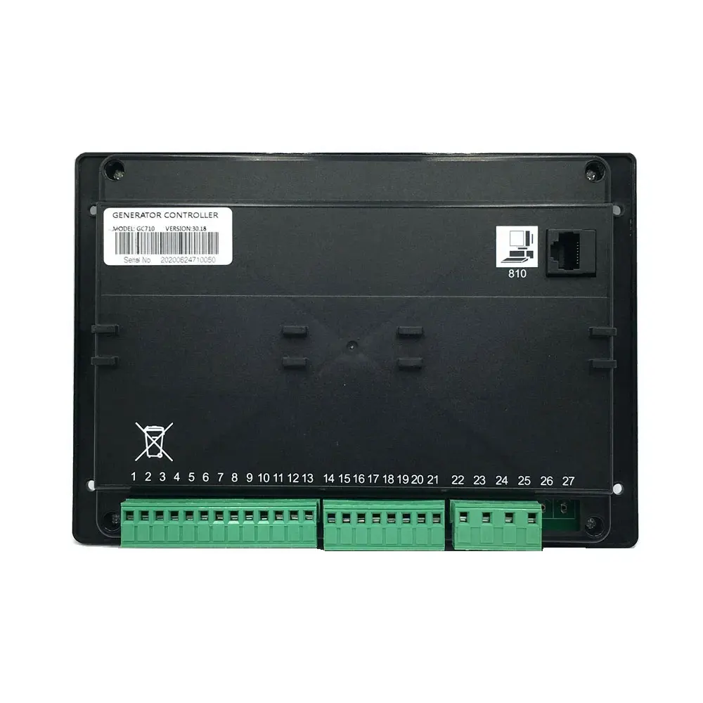 Deep Sea DSE710 Diesel Generator Controller DSE720 Self-starting Control Module Generator Parts LCD Display Genset Parts