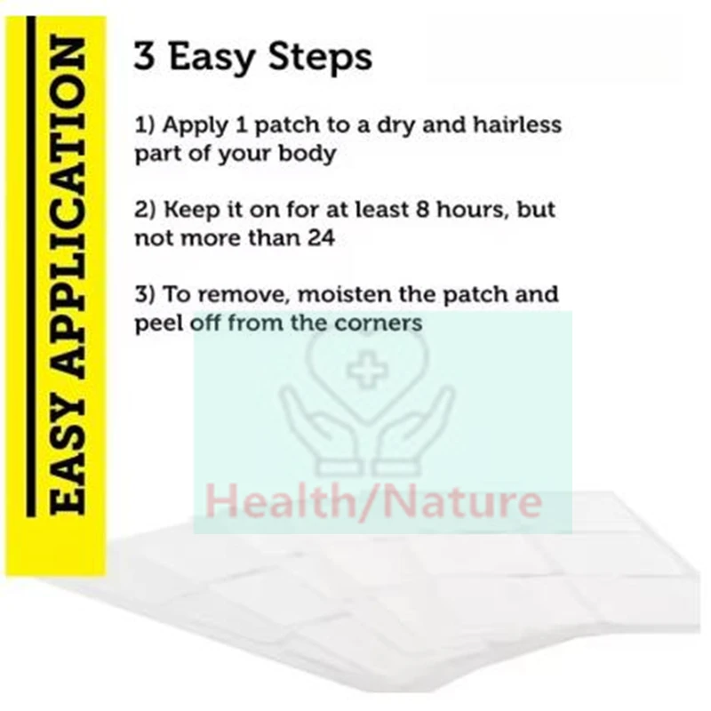 Red Yeast Rice Q10 Transdermal Patches Max Strength Aid for Antioxidant Assistance Energy Heart Health 30 Patches