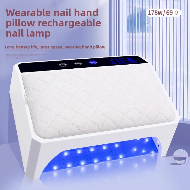 Macchina per fototerapia con lampada per unghie con ricarica wireless 178W Batteria ad alta potenza a lunga durata Essiccatore per unghie Conjuntos De Manicura Ongles