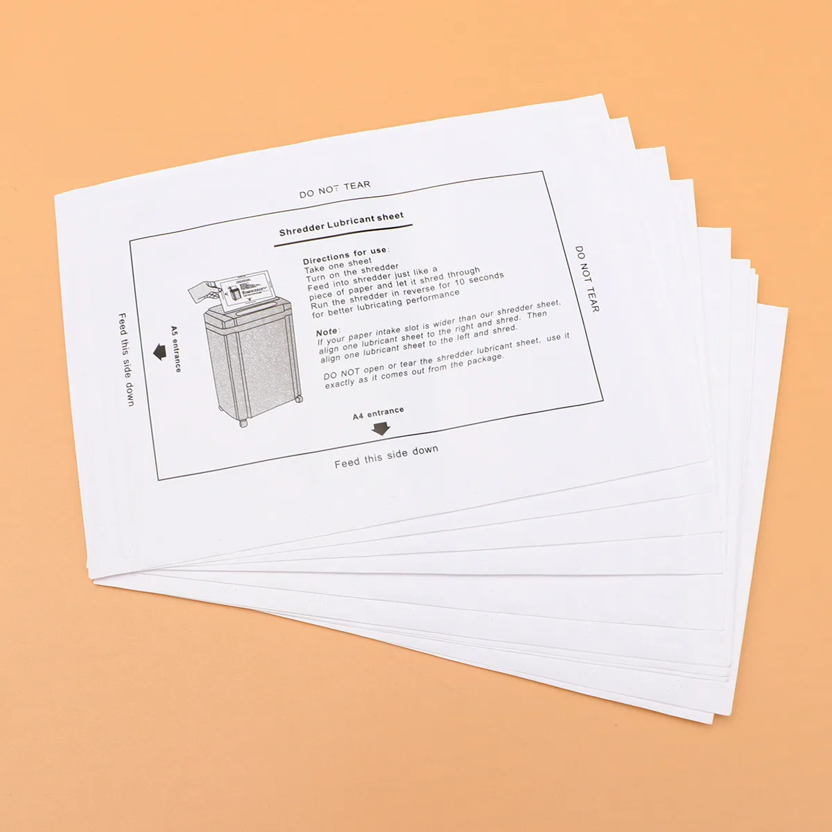

8Pcs Shredder Blade Lubricating Oil Paper Non-Spill Formula Enhances Shredding Efficiency Home Office School Ready