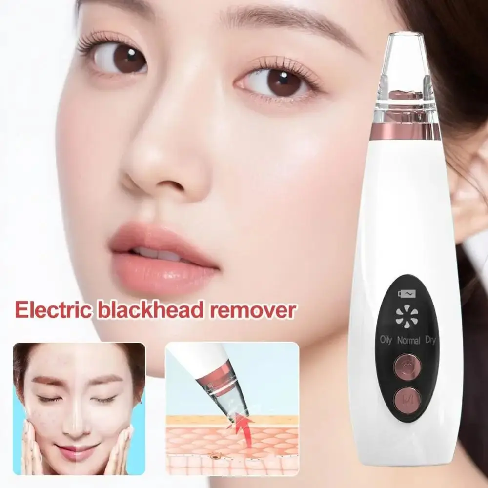 Electric Tool Blackhead Remover Water Cycle USB Rechargeable Acne Cleaner Vacuum Suction Black Point Removal Pore Cleaner