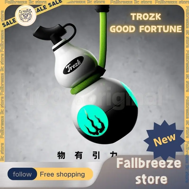 Trozk Good Fortune Gourd Power Flame Bank Pc Retardant Material 10000mah Tpc Interface For Christmas New Year Boy Birthday Gifts