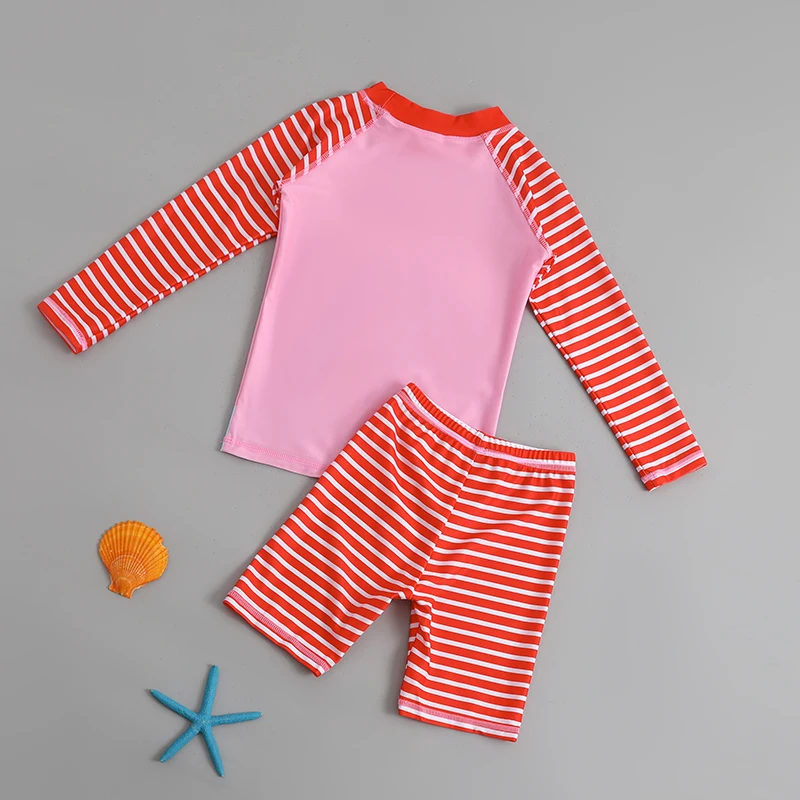 Sommer Kinder Bademode Mädchen Separaten Schwimmen Sonnenschutz Schnell Trocknend Kinder Einhorn Prinzessin Spa Bademode Badeanzüge