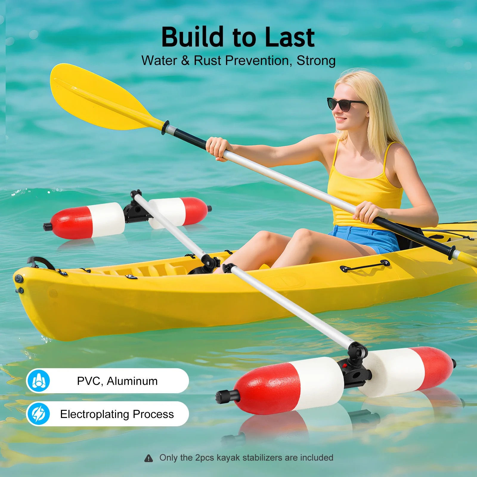 

Морская лодка, каяк, каноэ, система стабилизации плеча из ПВХ, безопасная поплавковая система для рыбалки