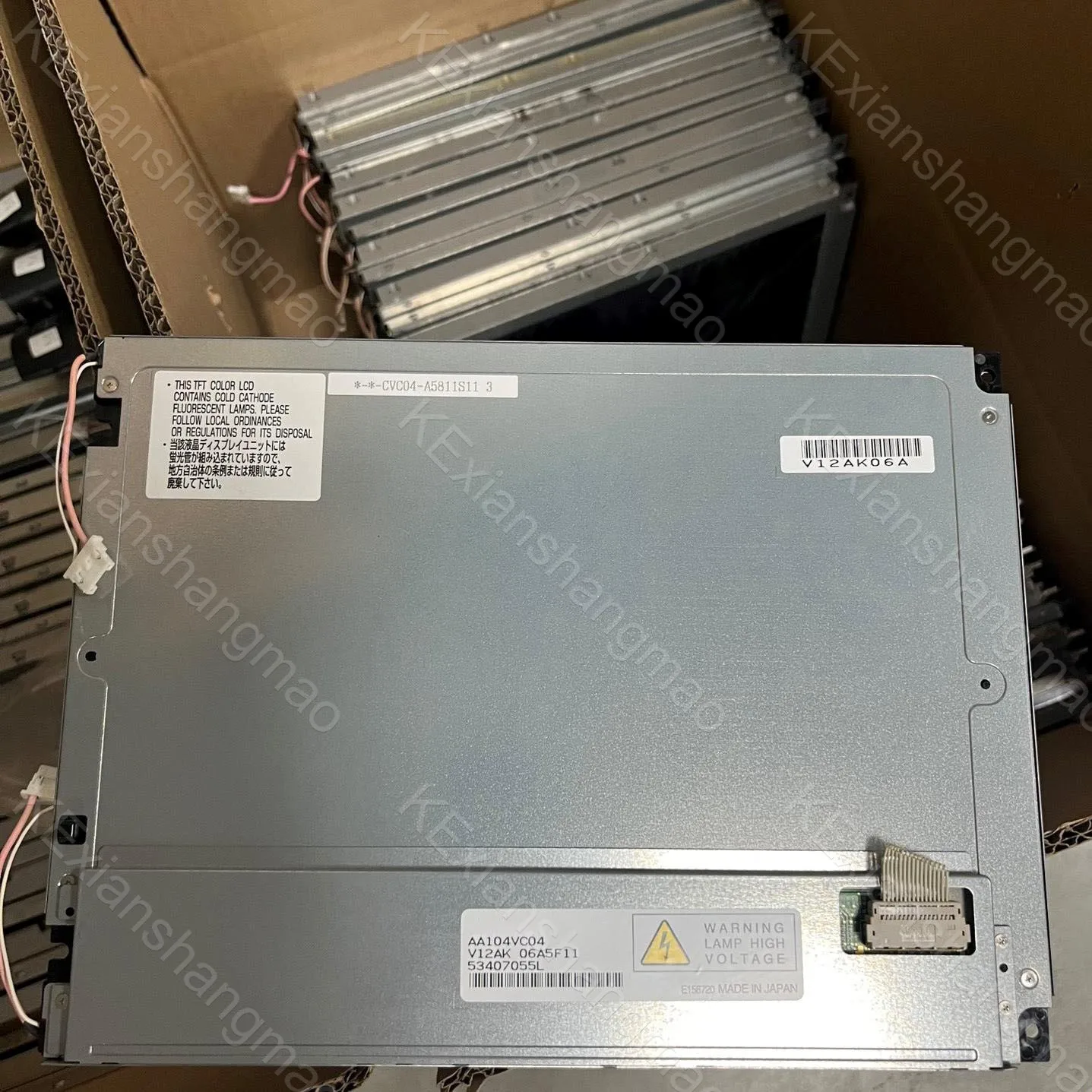 

Оригинальный 10,4-дюймовый промышленный экран дисплея AA104VH12 AA104VJ03 AA104VC09 AA104VC04. был обращением во время тестирования.