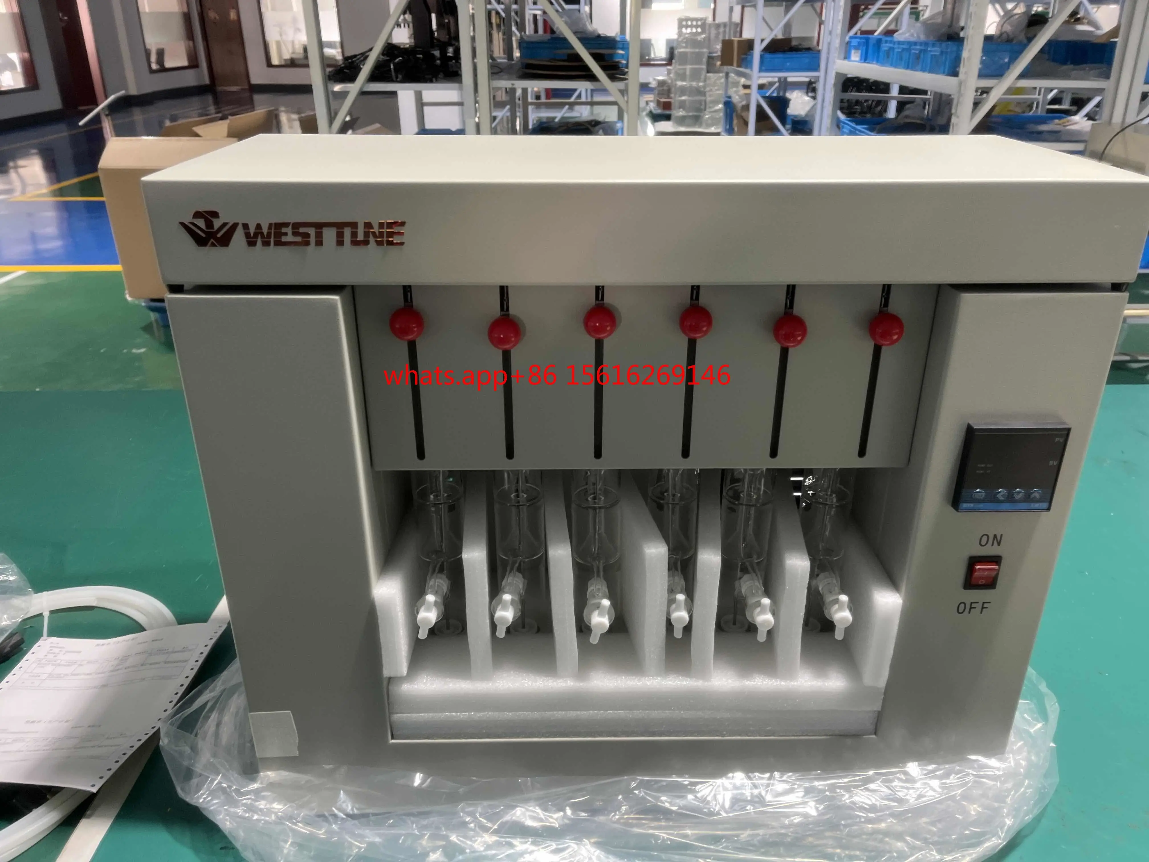 

WEST TUNE SZF-06C Laboratory Soxhlet Extraction Milk Fat Analyzer Testing Machine
