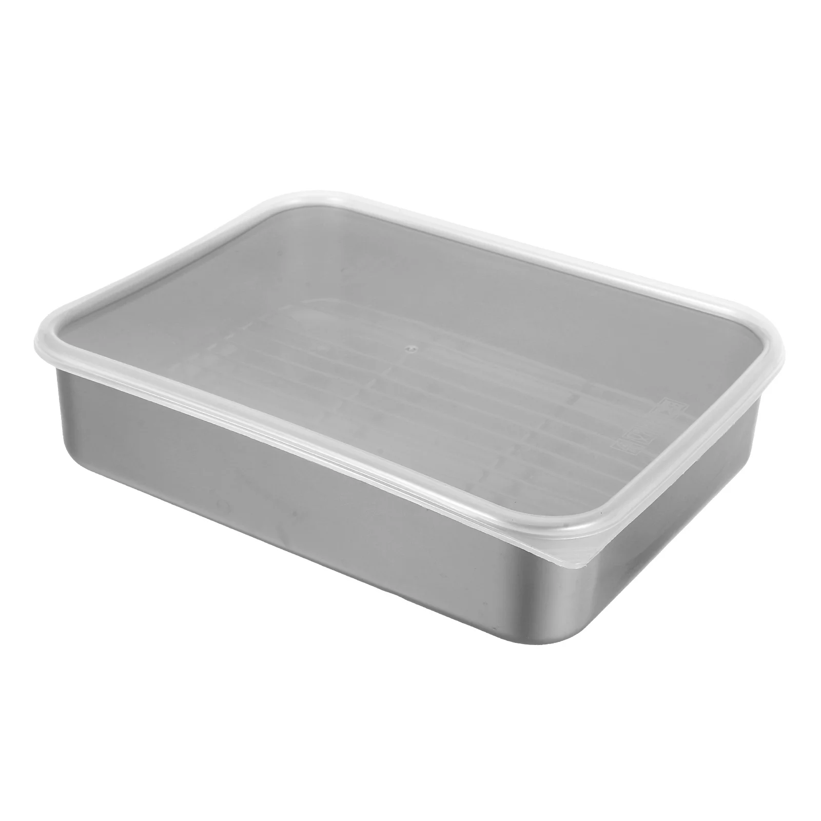 

Stainless Steel Fridge Food Container Mesh Rack Multi function Dumpling Box for Vegetables Meat Fruit Kitchen ganizer Freezer