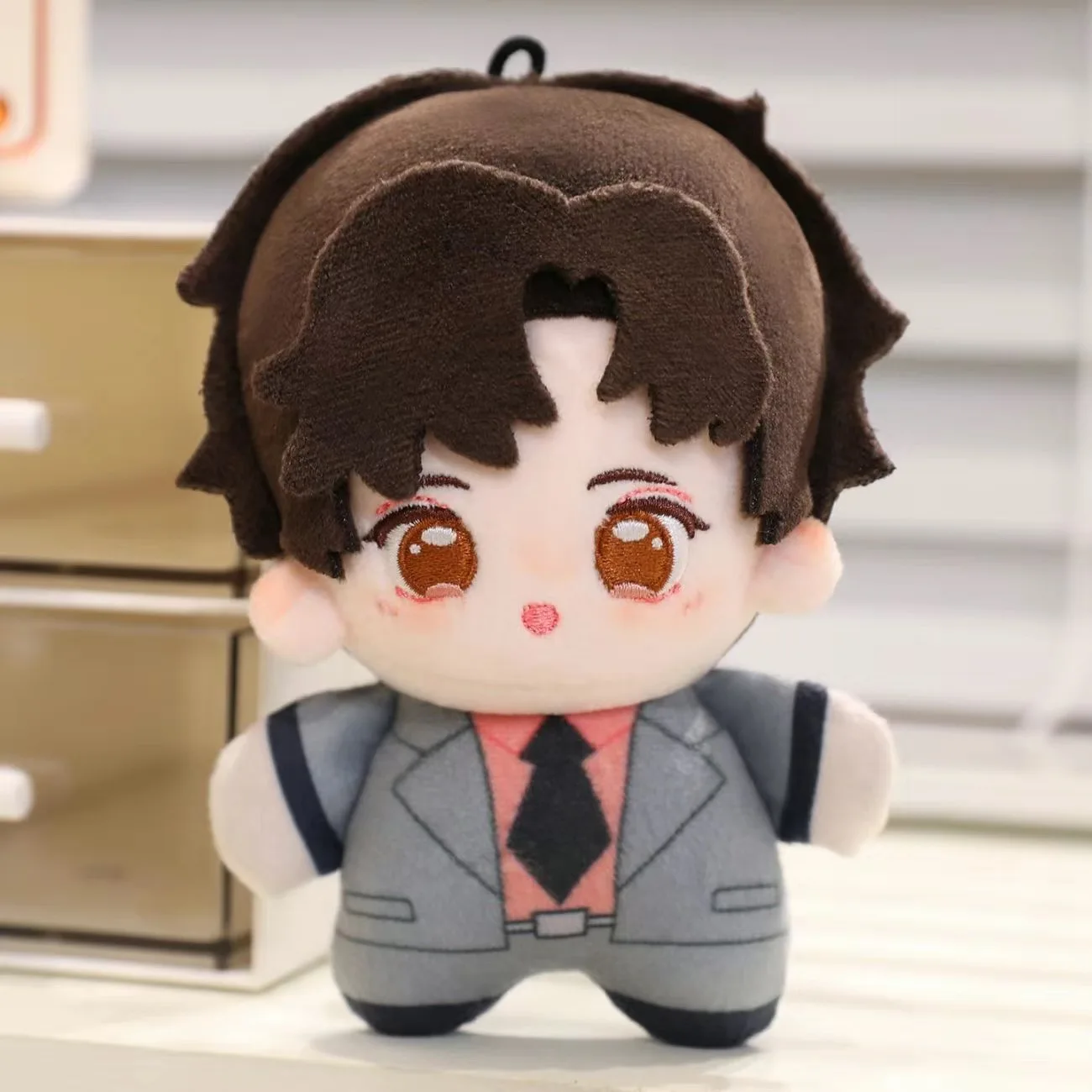 

Tomb Robbery Notes: Окружающая хлопковая кукла Chen 10 см Zhang Qiling Wu Xie Black Blind Cospalm Doll Плюшевая кукла