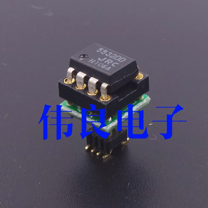 Miếng Dán Cường Lực Đến Thẳng DIP8 Để SOP8 Card Âm Thanh Nâng Cấp 8Pin Adapter Ban Thành Phẩm Hay Bộ DIY