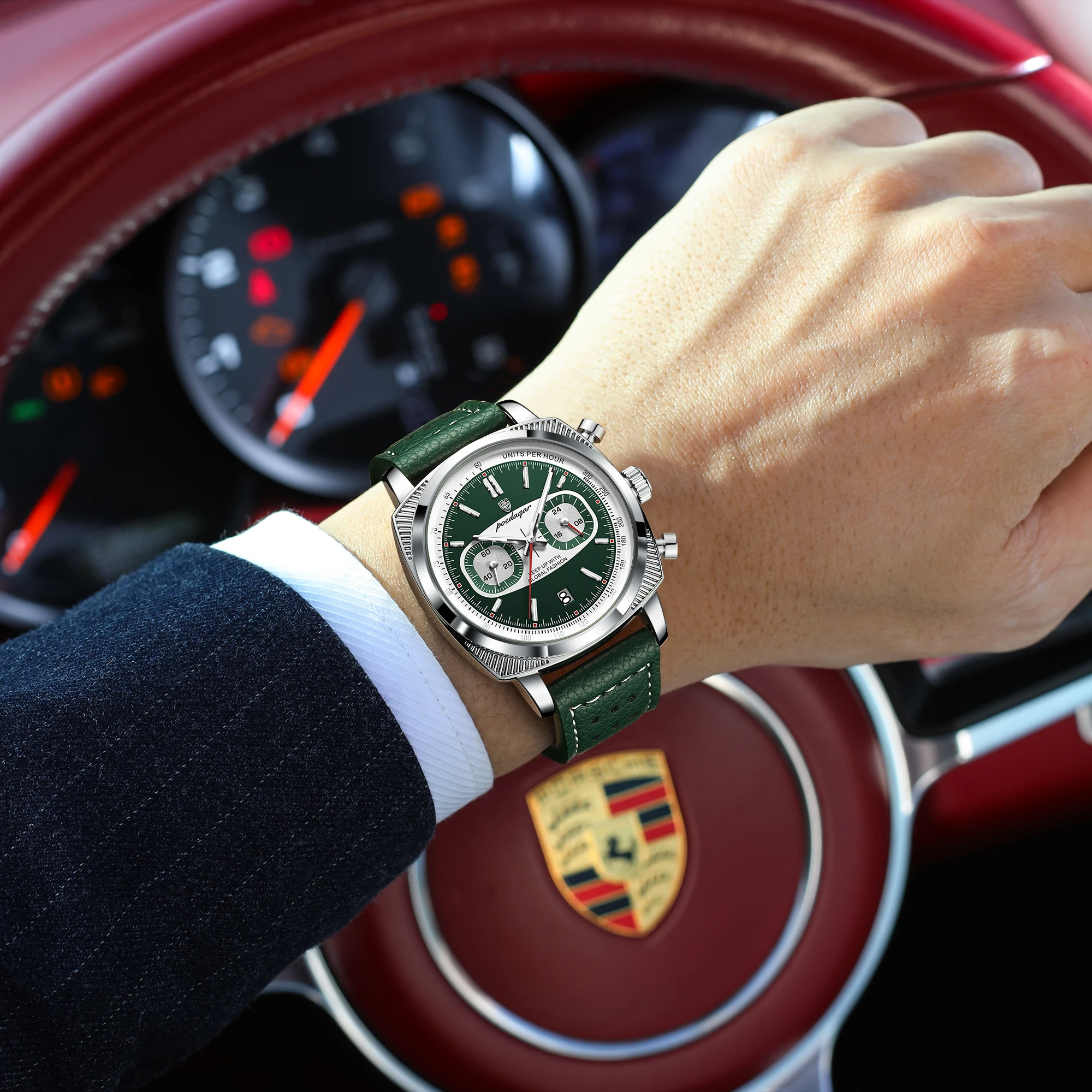 Men's Business Waterproof Chronograph Watch
