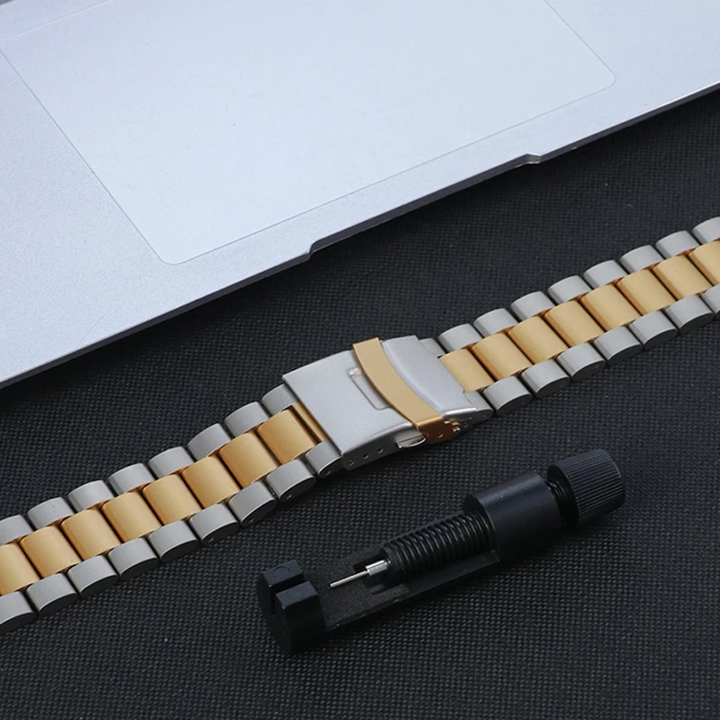 Correa de reloj de Metal de 22mm para nuevo reloj inteligente C20 Pro, Correa de acero inoxidable para C20 Pro, pulsera de Metal para hombres y mujeres, Correa