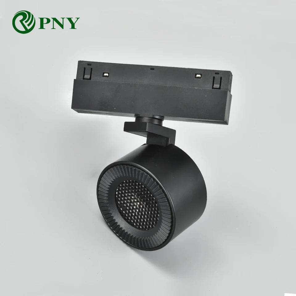 pny dimmable spotlight magnetico led track light magnet rail sistema de iluminacao smart tuya zigbee dali alta qualidade 48v 12w 01