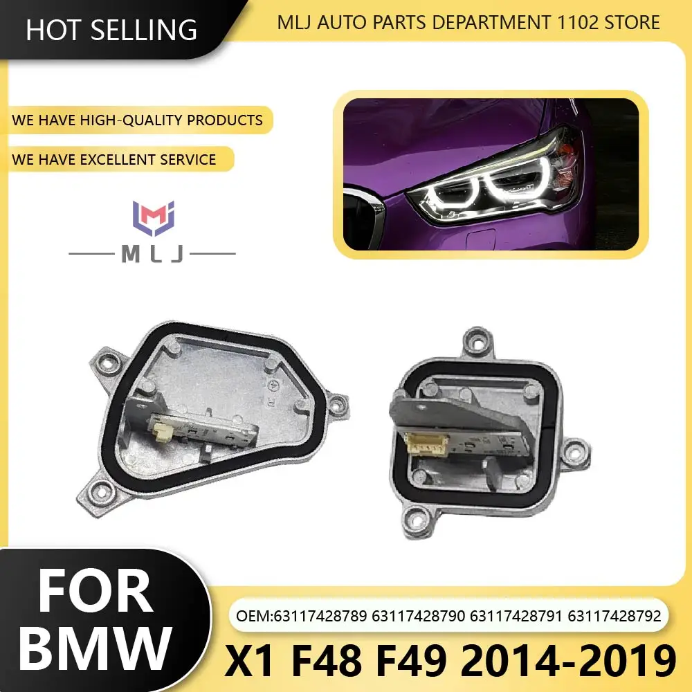 

Новый 63117428789 63117428792 Адаптивная светодиодная фара DRL Модуль дневных ходовых огней Светодиодная лампа OE # Для BMW X1 F48 F49 2014-2019