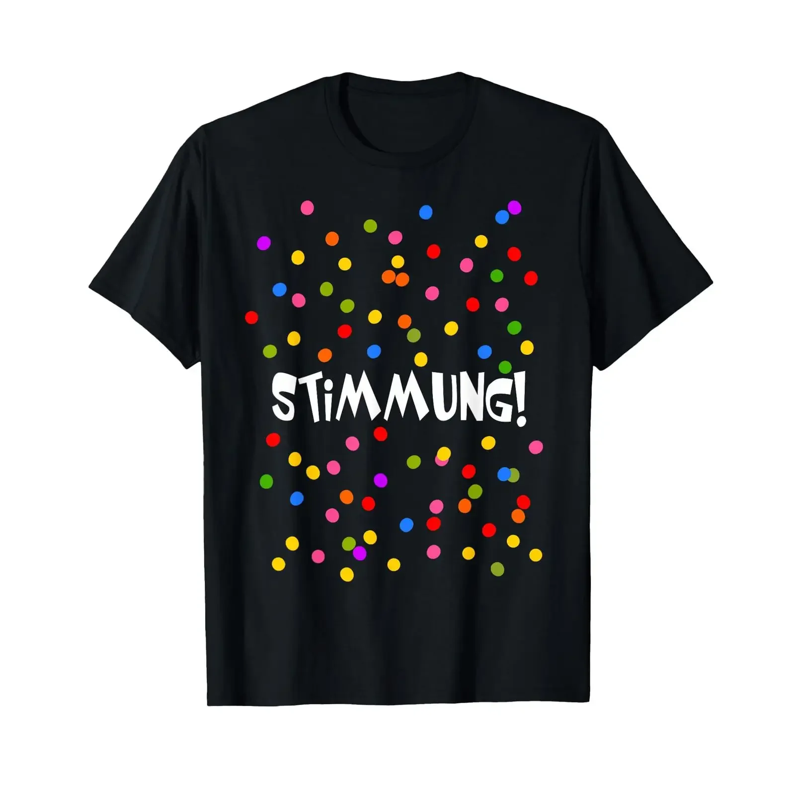 Mood Confetti New Year's Eve Carnival Costume Fancy Dress Funny T Shirt vintage Washed Casual graphic Top For Everyday Wear