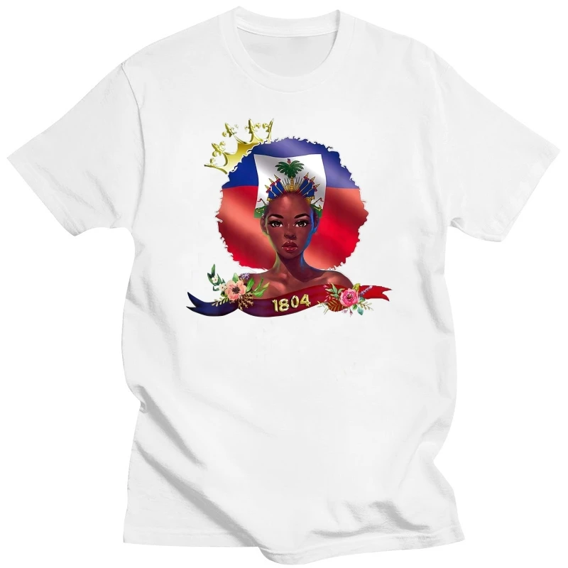 Haitian Queen Haiti Independence flag 1804 T-Shirt Funny Vintage Gift For Men