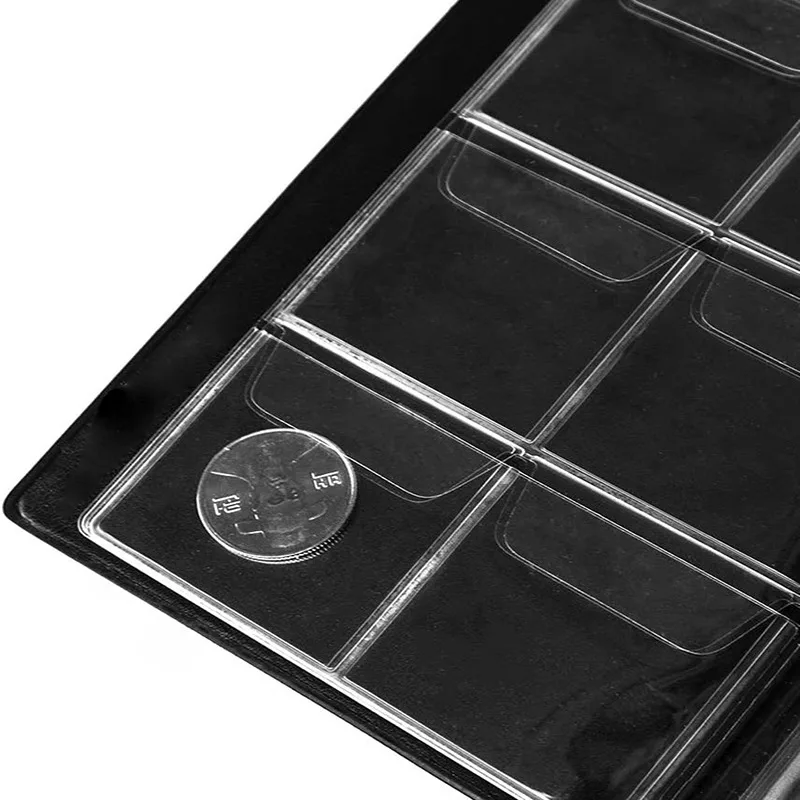 Penny Coin Collection Book Pressed Penny Book Hold 108-Münzenaufbewahrungshalter für die Präsentation von Souvenirs zum Sammeln von Geld-Organizer – Detail 28