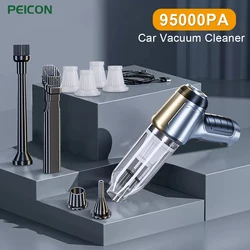 Car Vacuum Cleaner 95000PA Strong Suction Wireless Vacuum Cleaner for Car Home Portable Handheld Powerful Auto Vacuum Cleaner