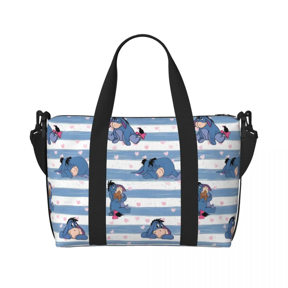 

Большая женская сумка-тоут Custom P-Piglets Anime Big Movie Tote Bag для спортзала, пляжа и путешествий