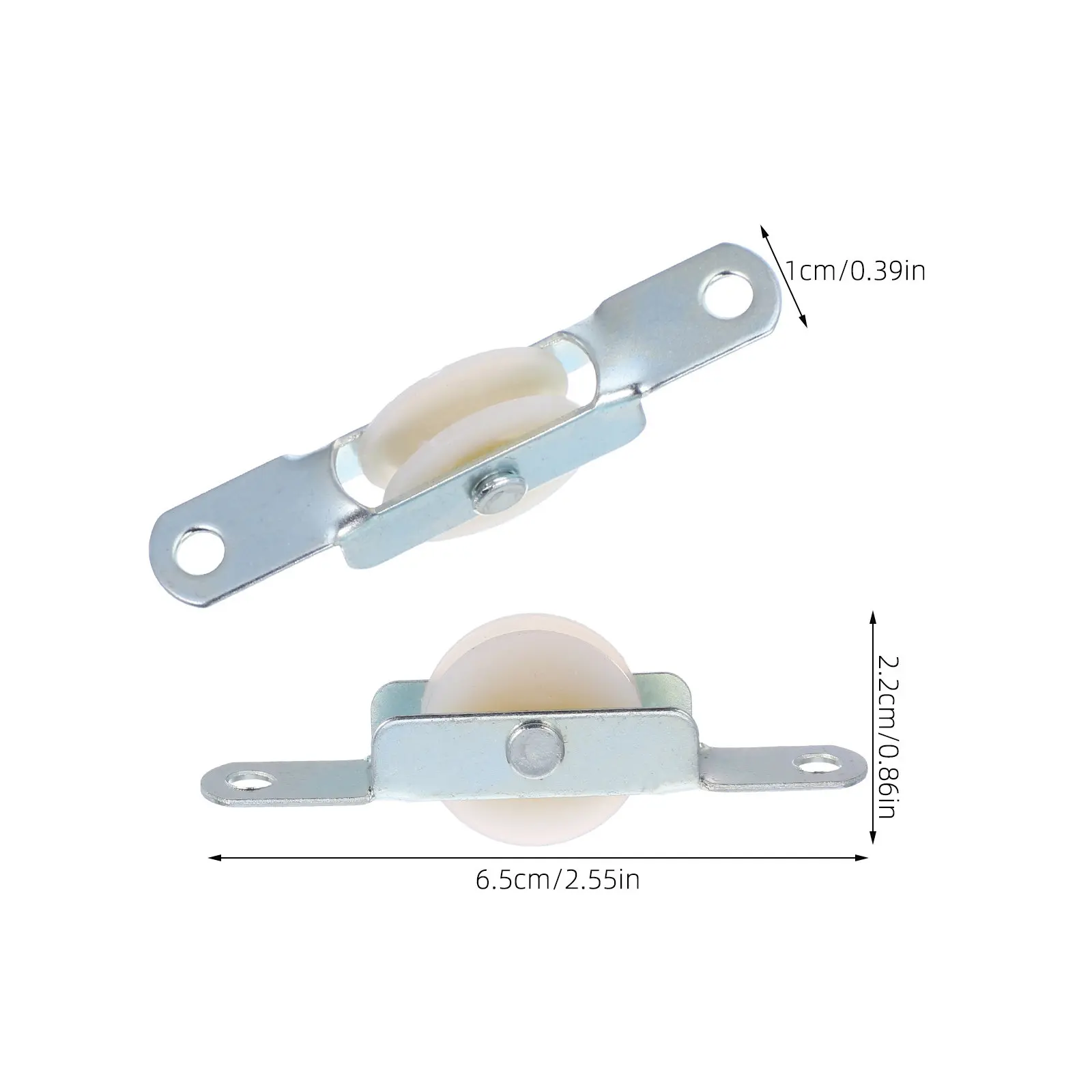 4Pack Umbrella Pulley Repair Kit Outdoor Patio Umbrella Rope Wheels Sliding Door Roller Replacement Parts Cantilever Parasol