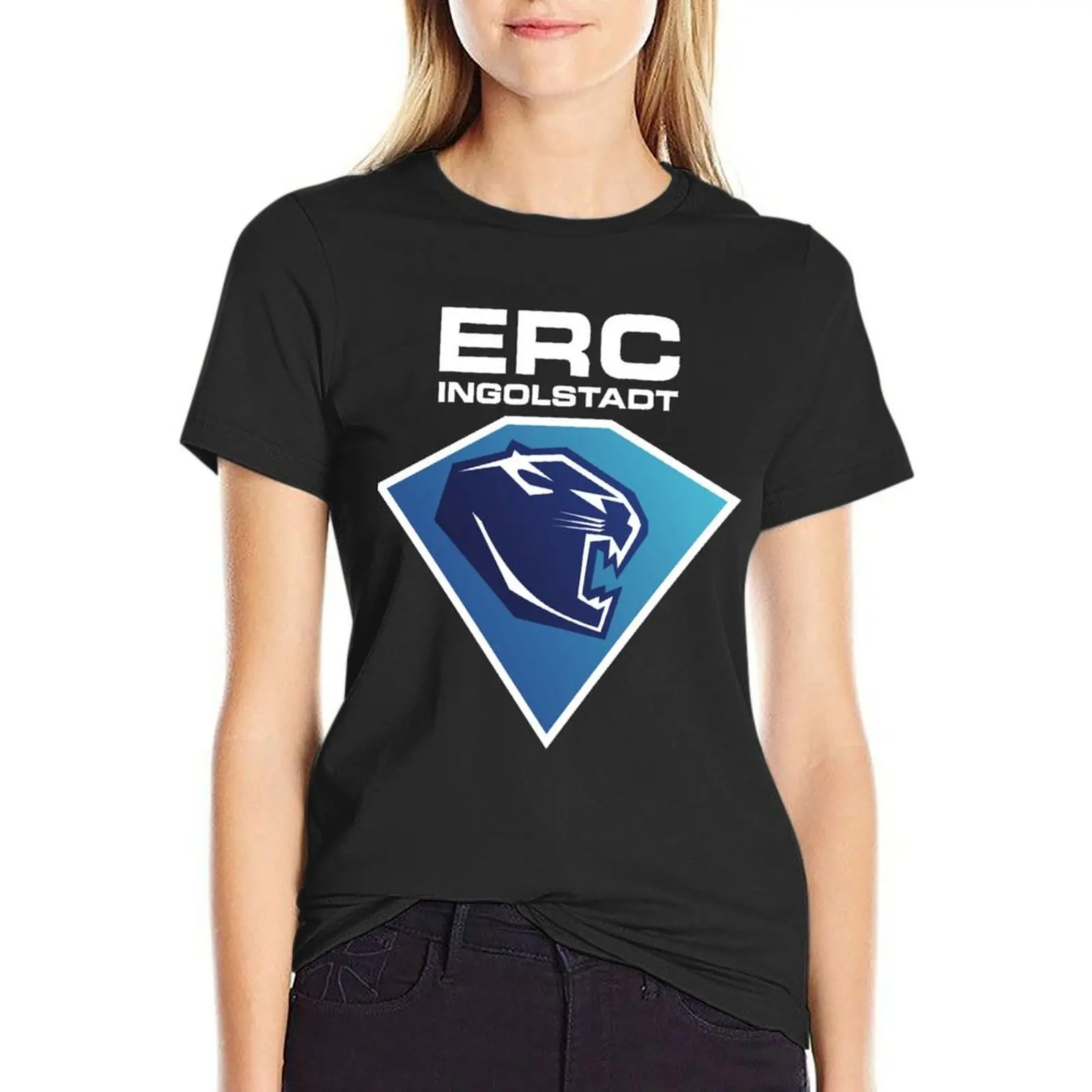 

ERC Ingolstadt Classic T Shirt T-Shirt aesthetic clothes Female clothing cute clothes quick drying T-shirt Women