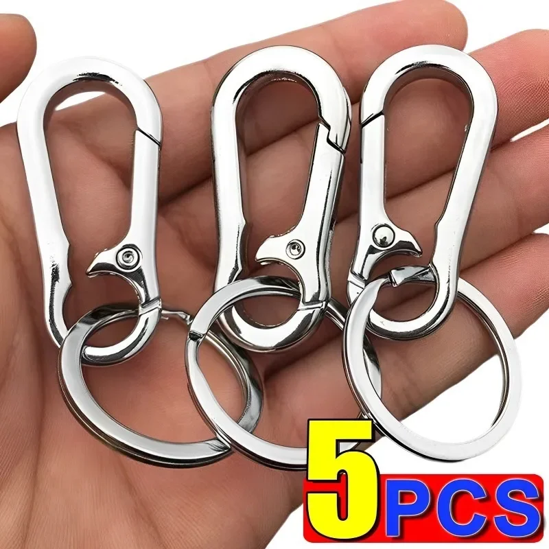 Metalen kalebas gesp sleutelhanger klimhaak auto sleutelhanger sterke karabijnhaak vorm sleutelhanger accessoires vintage sleutelhanger ring cadeau