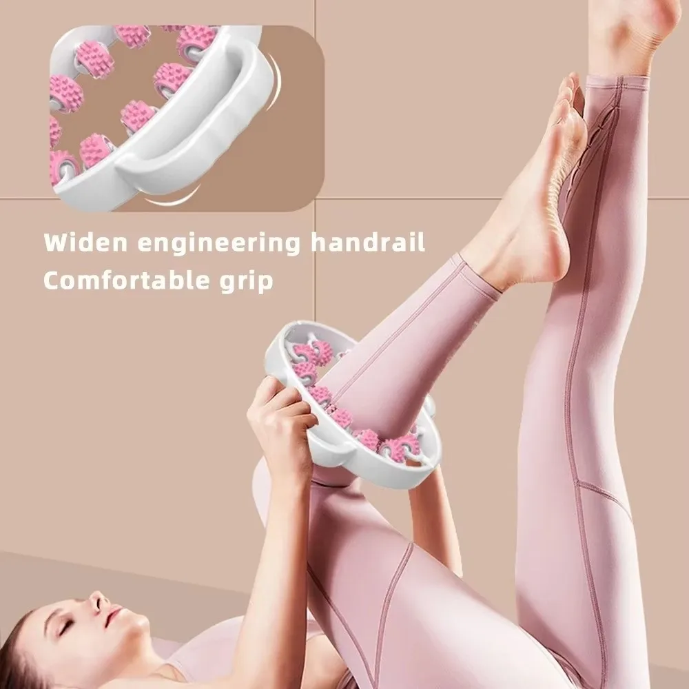 

Manual Leg Roller Massager Rubber Muscle Relaxation Muscle Massager Beauty Roller Anti Cellulite Pelvic Floor Muscle Trainer