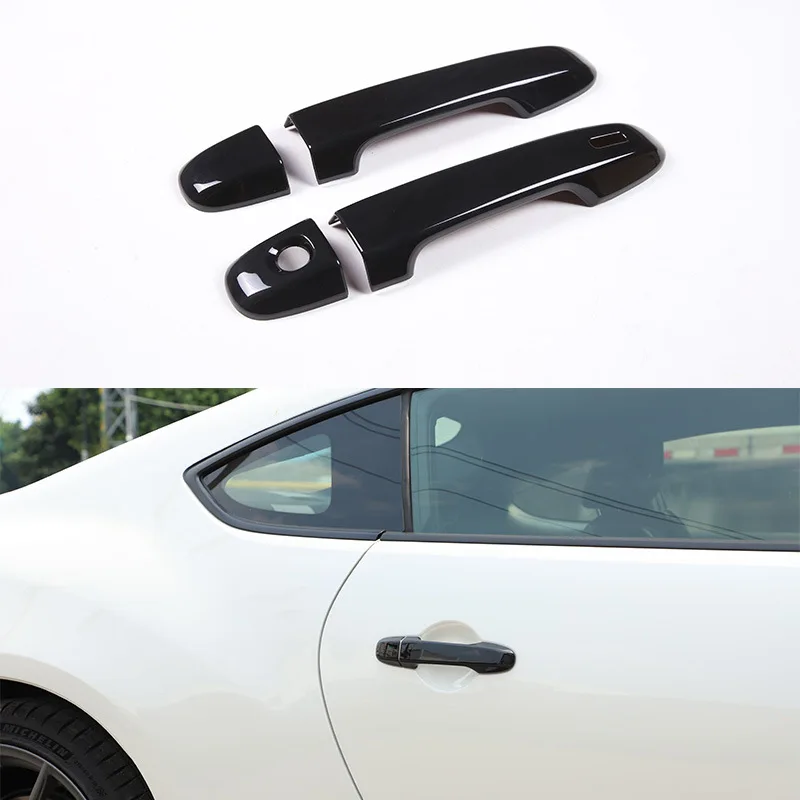 

Outer Handle Protective Cover For 12-22 Toyota 86/BRZ Single Smart Hole Piano Black