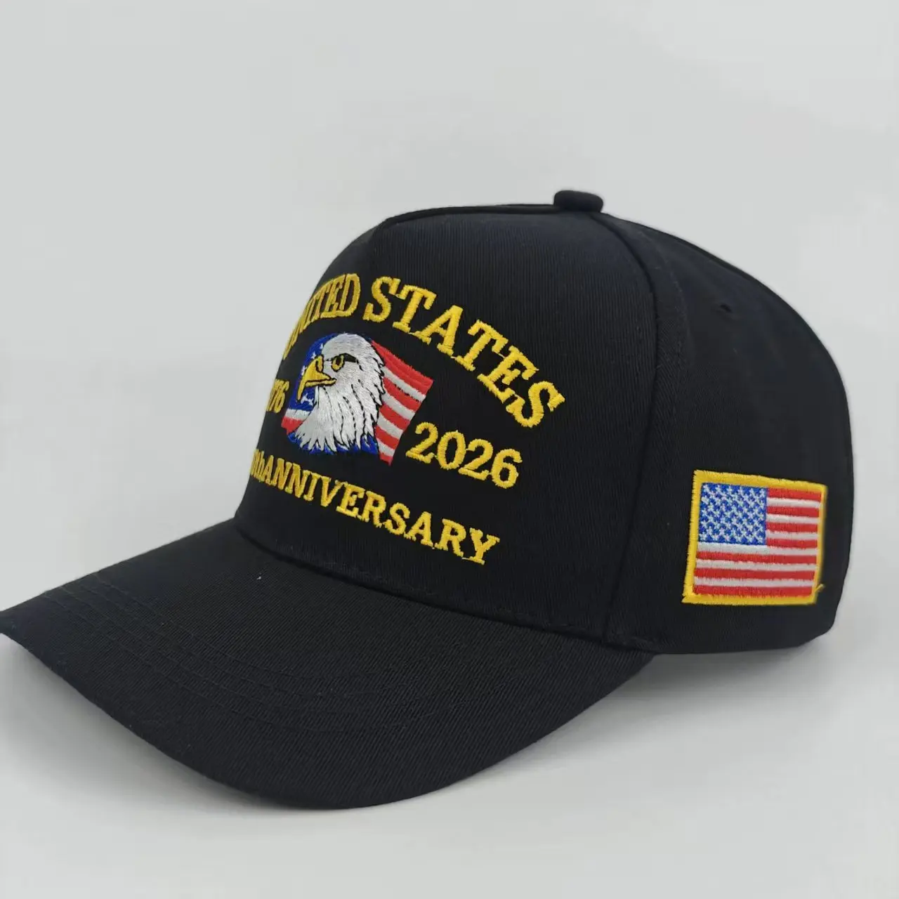 250th Anniversary Hat USA Patriotic Baseball Caps Eagle Embroidered Baseball Hats for Men Women 250 Year Anniversary Cap