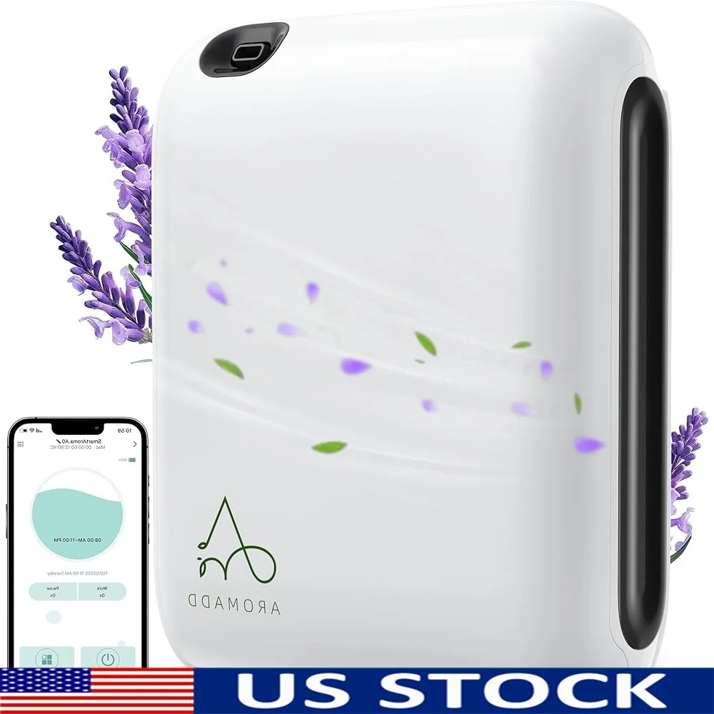 

Безводный диффузор эфирного масла Bluetooth Аромамашина 200 мл Технология холодного воздуха Ароматический диффузор Домашний офис Спа 1500 кв. футов