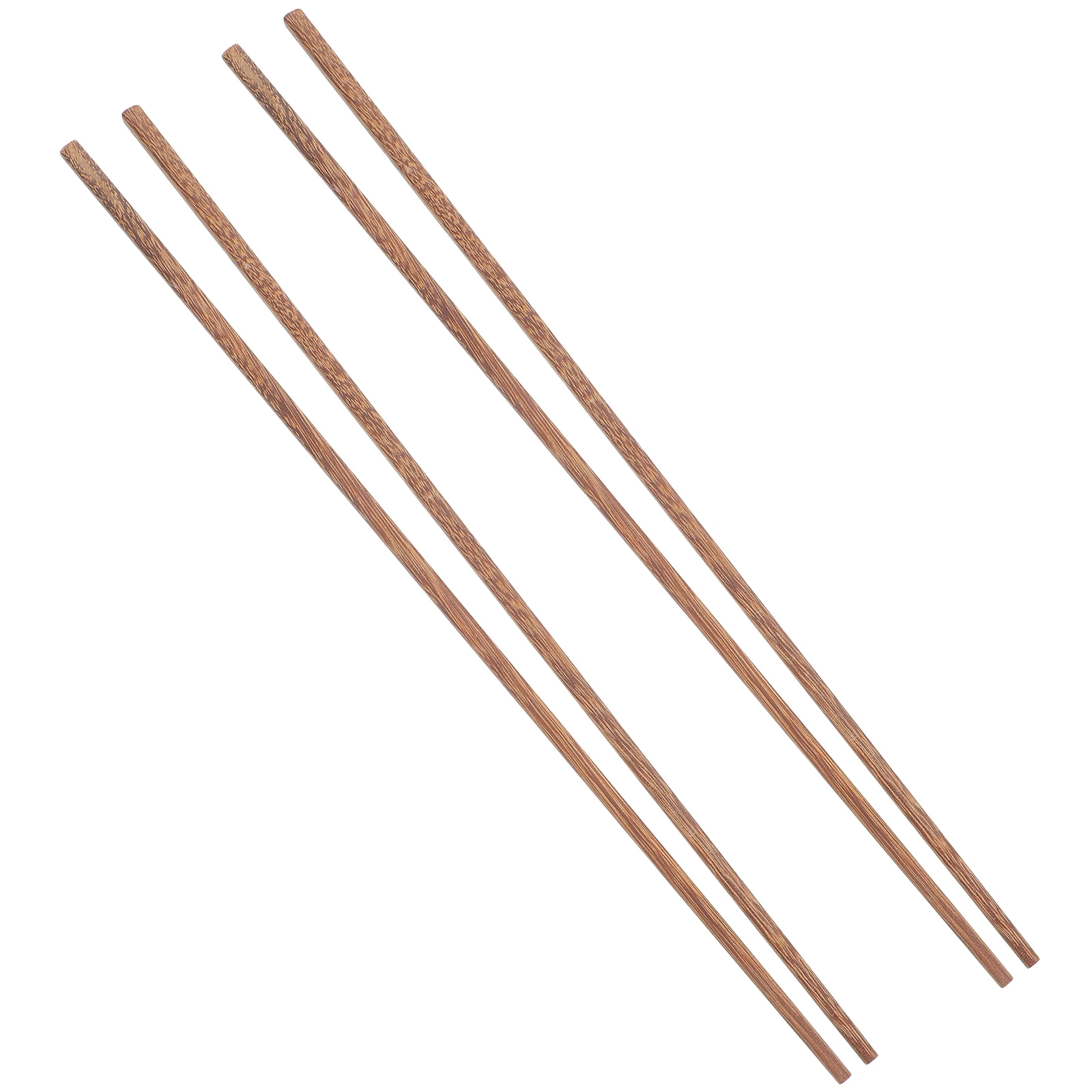 

2 Pairs Long h led Wood Chopsticks for Fry Noodle Hotpot Reusable Smooth Japanese Chinese Cooking Kitchen Tool Non slip