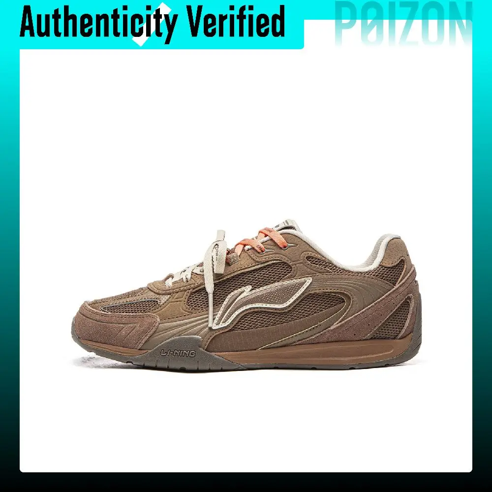 Li Ning Film CLASSIC Low top Casual Shoes Women's Brown AGLW196-3