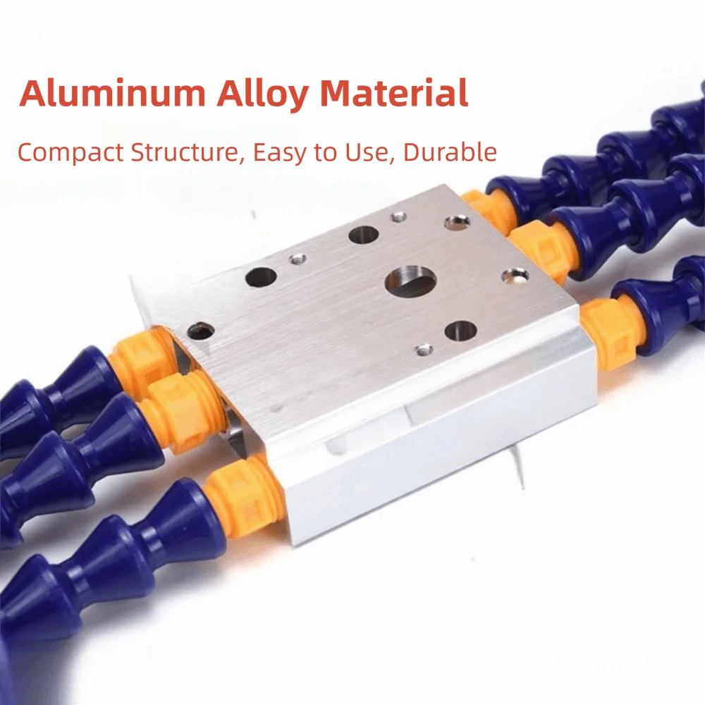 Octopus Design Welding Table Clamp Flexible Arm Aluminum Alloy Base Welding Fixture Station 1-6 Arms Adjustable