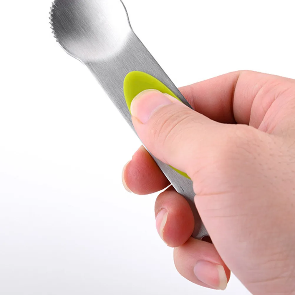 Rallador de Piel de Limón de Acero Inoxidable, Amarillo, Multiagujeros, Rallador de Cítricos, Utensilio de Cocina para Frutas, Melón, Herramienta para Bar, Decoración de Cócteles