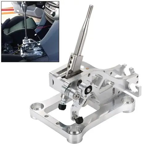 Racing เกียร์ Shifter กล่องอลูมิเนียม Shifter โดยตรงสําหรับ Acura 04-08 TL UA TSX CL 03-07 Accord รถ Shifter กล่อง